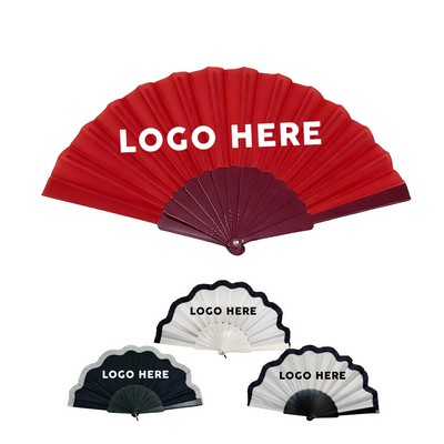 13" Folding Oxford Kung Fu Fan