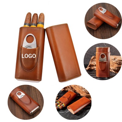 Leather Cigar Box