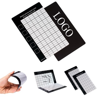 Magnetic Screw Memory Mat Organizer
