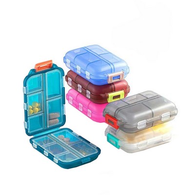 Double Layer Pill Storage Box