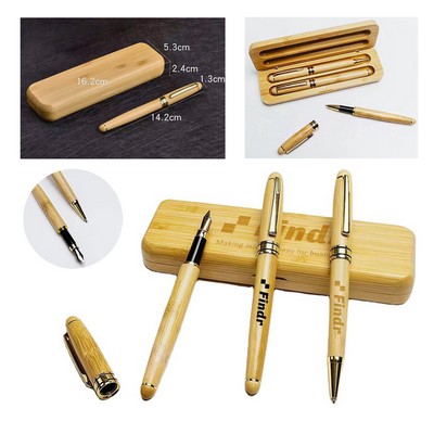 Bamboo Pen Gift Set