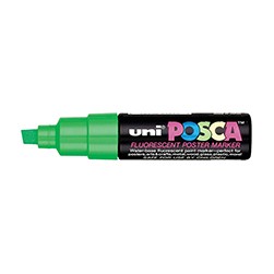 Fluorescent Green Small Posca Paint Windshield Marker