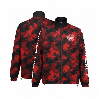 Custom Athletic Full-Zip Track Jacket