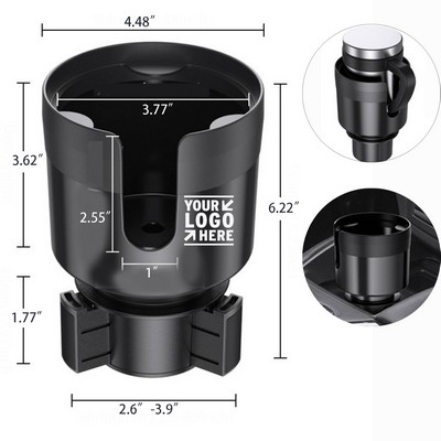 Adjustable Silicone Base Car Cup Holder Expander