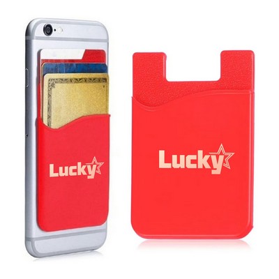 Silicone Card Holder For Smartphones