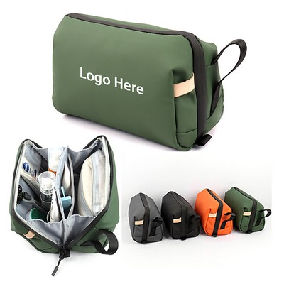 Travel Toiletry Bag With Wet Dry Separation