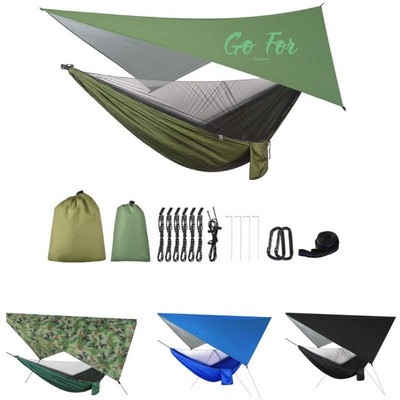 Camping Hammock with Rain Fly Tarp