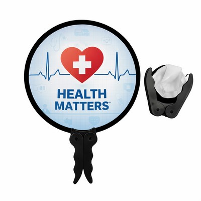 Foldable Flying Disc Fans Full Color