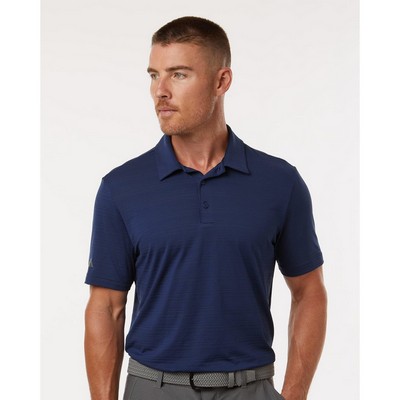 Adidas Men's Textured Stripe Polo - A704