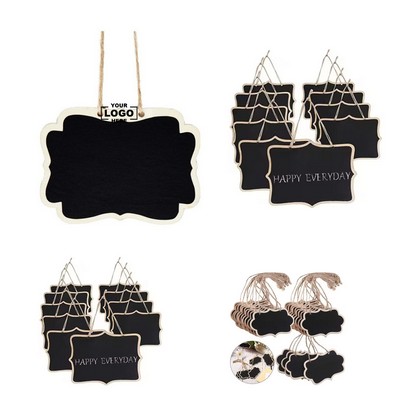 Small Hanging Wooden Chalkboard