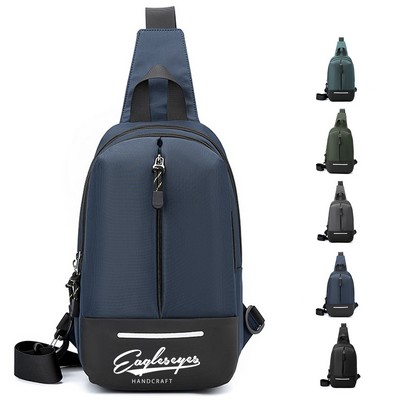 Oxford Cloth Crossbody Sling Bag