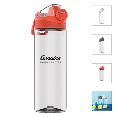 23 Oz Clear Sport Water Bottle