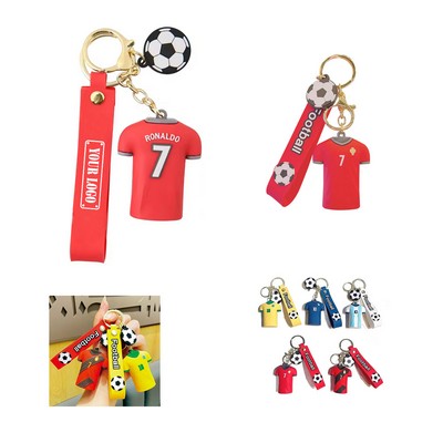 Football Jersey Keychain