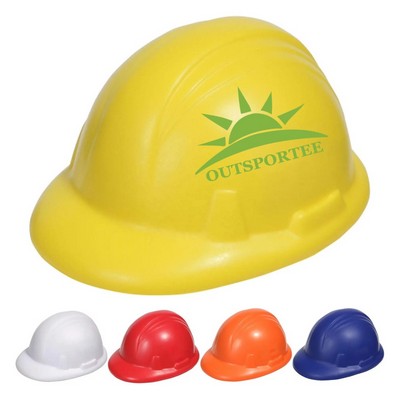 PU Foam Hard Hat Stress Ball for Building Industry Sports
