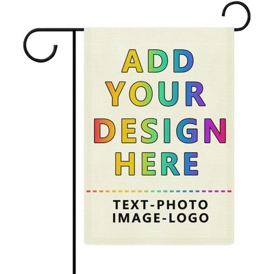 12" x 18" Full Color Double Sided Sublimated Garden Flag