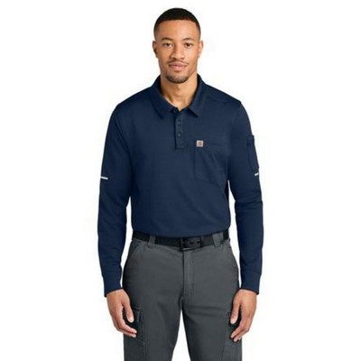 Carhartt FLD & RSCU Long Sleeve Polo