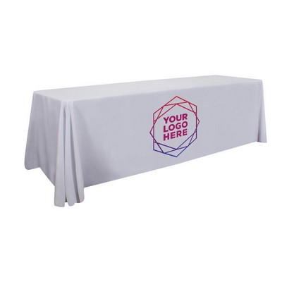 8' Wrinkle-Free Scuba Table Throw - Full Color Digital Transfer