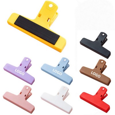 Magnetic T Clip Holder Photo Note Fridge Organizer
