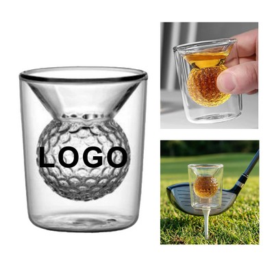 Golf Whiskey Shot Glasses