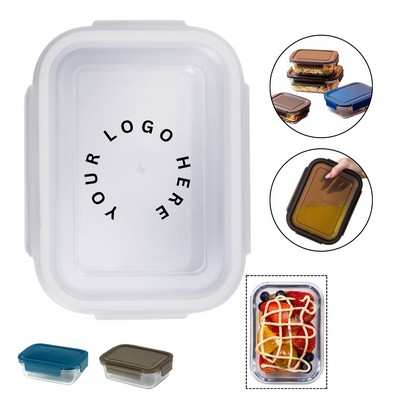 650 Ml Heat Resistant Glass Food Storage Container