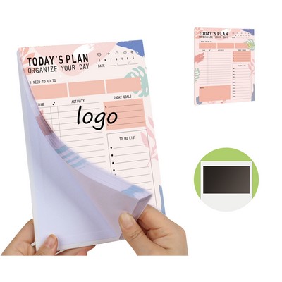 Magnetic Daily Planner Notepad