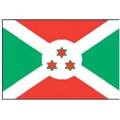 4'x6' Burundi U.N. Nylon Outdoor Flag - Style B