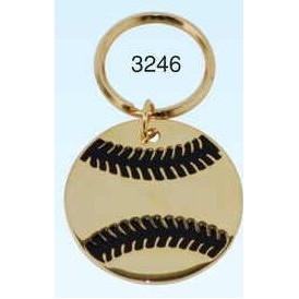 Brass Baseball Key Ring - ON SALE, LIMITED STOCK
