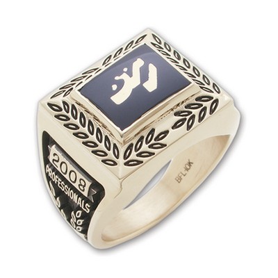 Legendary Series Men's Square Collegiate Ring
