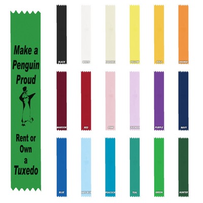 1 5/8"x10" Premium Grade Custom Ribbon
