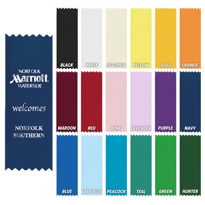 2"x6" Premium Grade Custom Ribbon