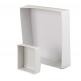 White High Walled Box Lid (10"x5"x1 1/4")
