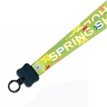 3/4" Color Match Lanyard w/ O Ring (Full Color Imprint)