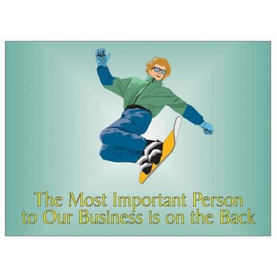 Snowboarding Photo Hand Mirror (2"x3")