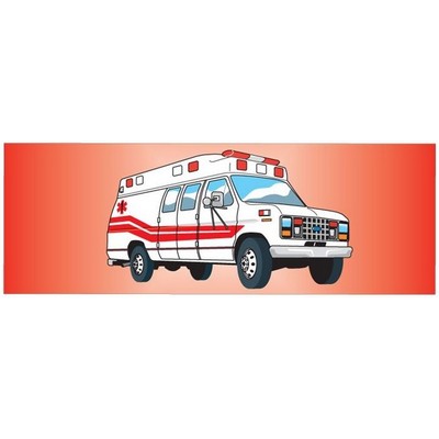 Ambulance Panoramic Badge w/ Bar Pin