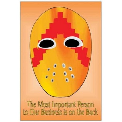 Hockey Mask Photo Hand Mirror (2"x3")