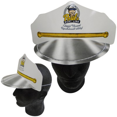 Skipper Poster Board Hat w/ Elastic Band