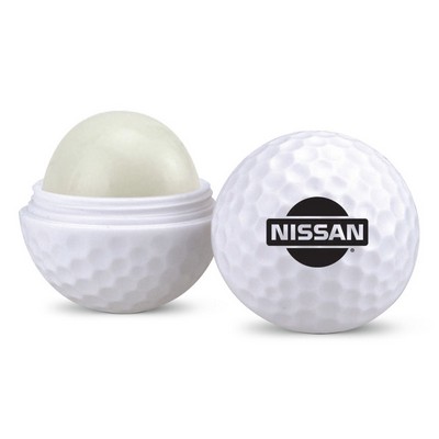 Golf Ball Lip Balm In Golf Ball Twist-Top Container