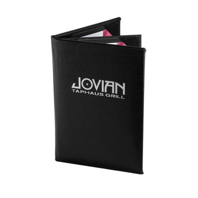 Chadwick Triple Panel BOOKLET/4 View Menu Cover (Holds Four 5 1/2"x8 1/2" Inserts)