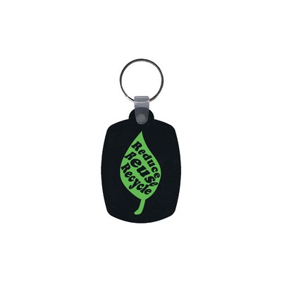 Barrel Flat Tire Key Tag