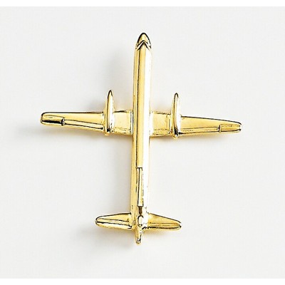 Airplane Marken Design Cast Lapel Pin (Up to 1 1/2")