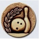 Newport Mint Stock Medal - 1 1/8" (Bowling)