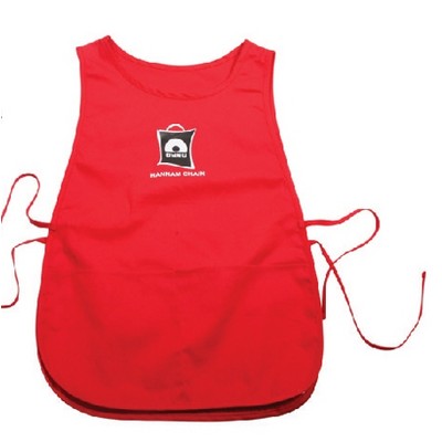 Eco Smock Poly-Cotton Twill Apron w/ 2 Pocket (17"x26" Front & Back)