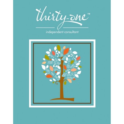 Custom Full-Color Monthly Planner w/1-Piece Stitched Cover (8 1/2"x11")