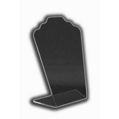 Black One-Piece Necklace Displays (11 3/4"x8"x4")