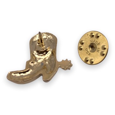Cowboy Boot 4 Lapel Pin