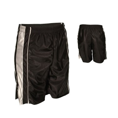 Youth Cool Mesh Athletic Short w/ Contrast Panel & Piping - 7" Inseam