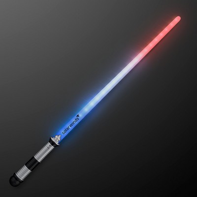 American Sword Saber with Red White & Blue LEDs - PRINTED