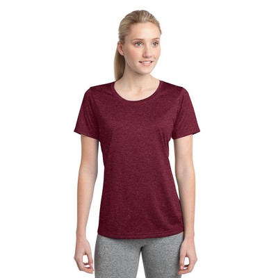Sport-Tek® Women's Heather Contender™ Scoop Neck Tee.