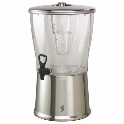 Stainless Round Cold Beverage Dispenser (5 Gallon)