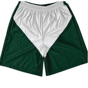 Adult Cool Mesh Front Triangle Panel Athletic Short w/ 7" Inseam